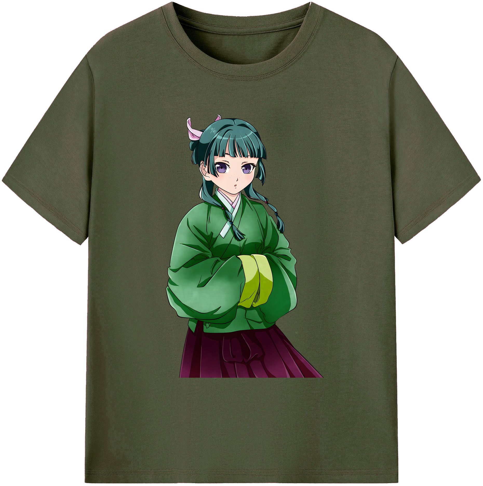 （画像用） 薬屋のひとりごと The Apothecary Diaries 綿100％ メンズ半袖Tシャツ｜肌触りやわらか＆通気性